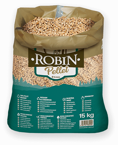 worek pelletu opałowego Robin do kupienia w Skwierzynie lub sklepie internetowym